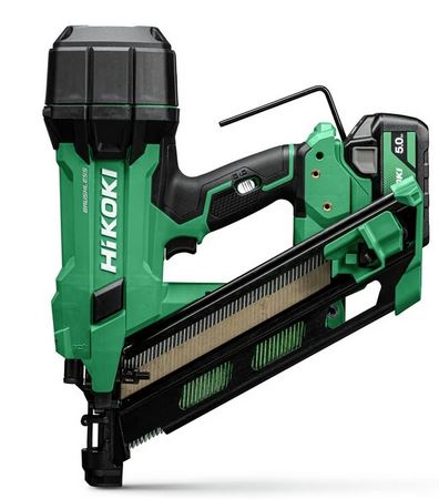 HIKOKI-Akkunagler NR1890DCAWQZ mit Akku und Ladegerät