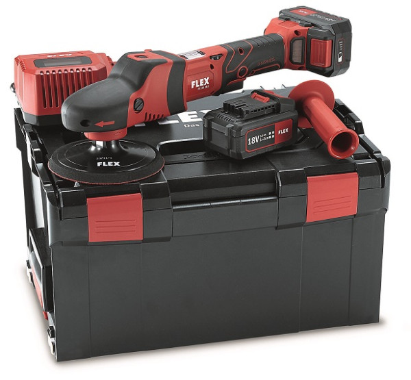 Flex PE 150 18.0-EC/5.0 Set Akku Polierer 