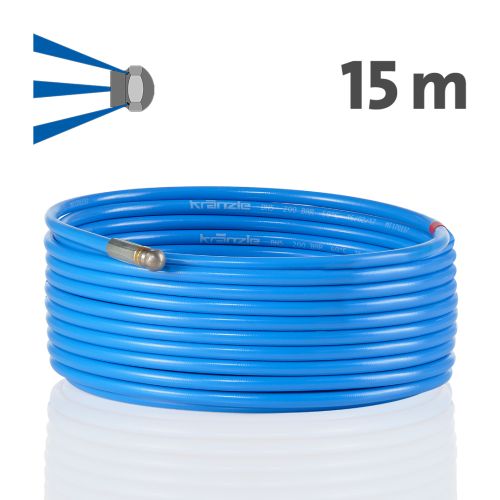 Kränzle Rohrreinigungsschlauch 15 m Stecksystem D12