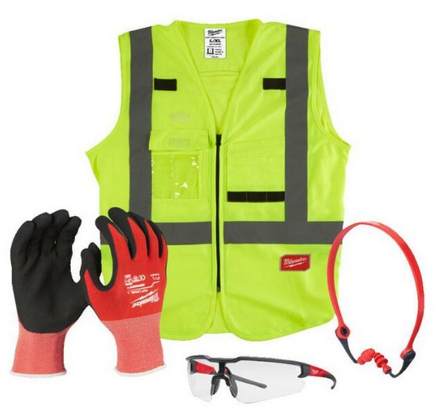 Milwaukee PSA 4teiliges BAU-Starter-Set Milwaukee PSA 4teiliges BAU-Starter-Set