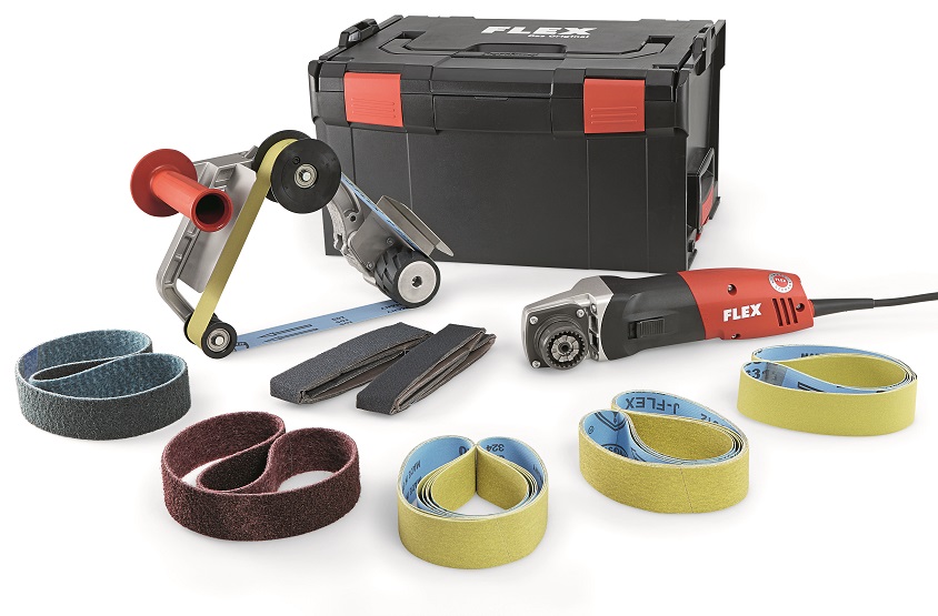 Flex Rohr Bandschleifer 14-3 125 Set 230/CEE