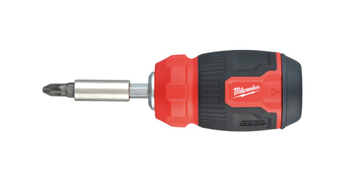 Milwaukee Multi-Bit Schraubendreher Stubby 8 in 1 inkl. 7 Bits PH/PZ/TX/SL Milwaukee Multi-Bit Schraubendreher Stubby 8 in 1 inkl. 7 Bits PH/PZ/TX/SL
