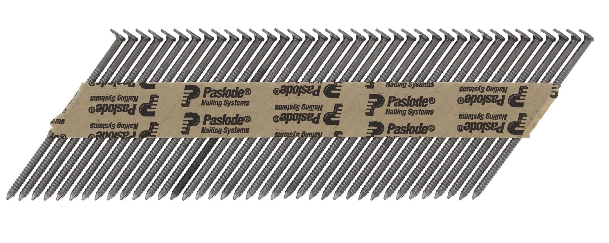 Streifennägel 34° papiergebunden, blank (gerillt) ø3,1x75 + Fuel Cell