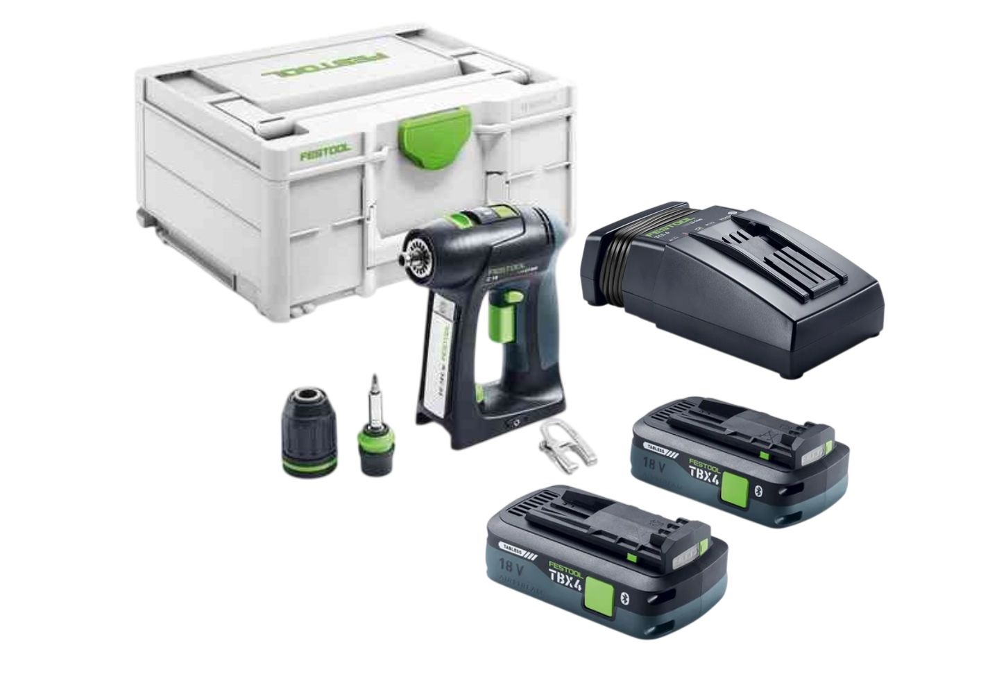 Festool  Akku-Bohrschrauber C 18 HPC 4,0 I-Plus