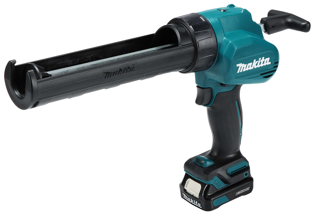 Makita Akku-Kartuschenpistole 10,8 V, 2 Akkus + Ladegerät