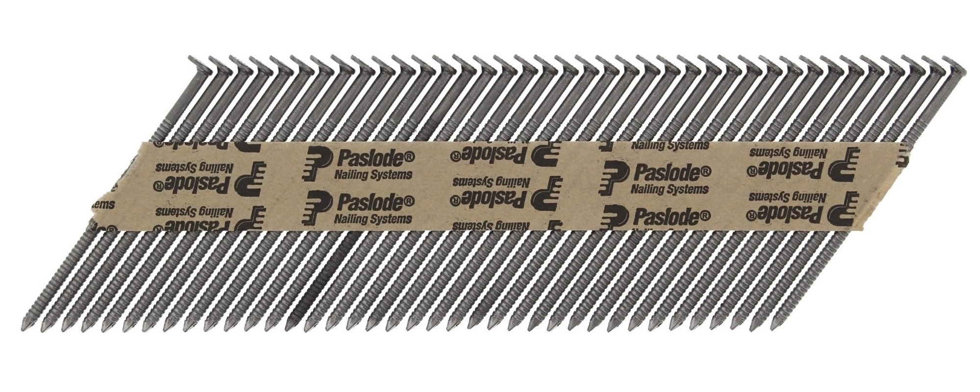 Streifennägel 34° papiergebunden, blank (gerillt) ø3,1x80 + Fuel Cell