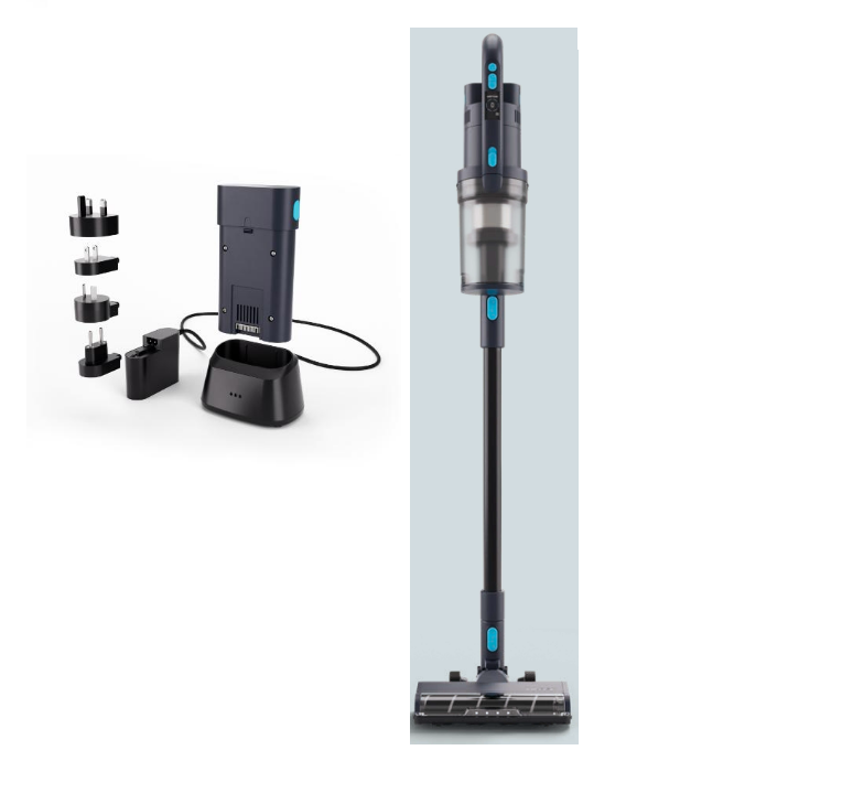 Nilfisk Staubsauger VU200 inkl. 2x Akku und Ladegerät 