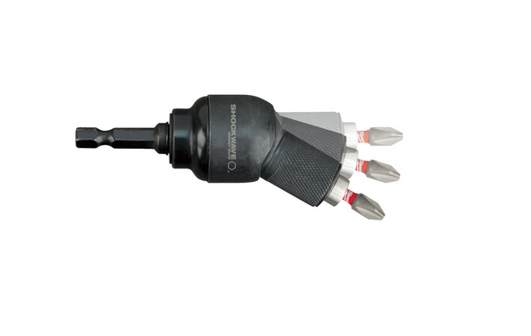 Milwaukee SHOCKWAVE Winkelschraubgelenk Knuckle 1/4" Hex Aufnahme