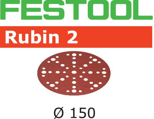 Festool Schleifscheibe STF D150/48 P80 RU2/50 Rubin 2