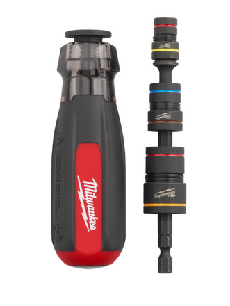 Milwaukee Shockwave Multi-Steckschlüssel 6 in 1 inkl. 6 Steckschlüssel 7, 8, 10, 12, 13, 17 mm