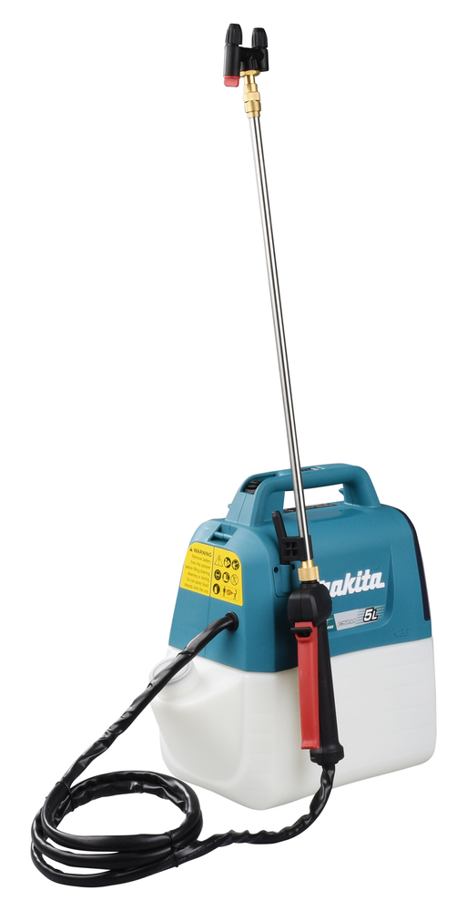 Makita Akku-Druckspritze 12V max. (ohne Ladegerät max. Druck 3 bar, Kapazität 5 l, Schlauchlänge 1,7