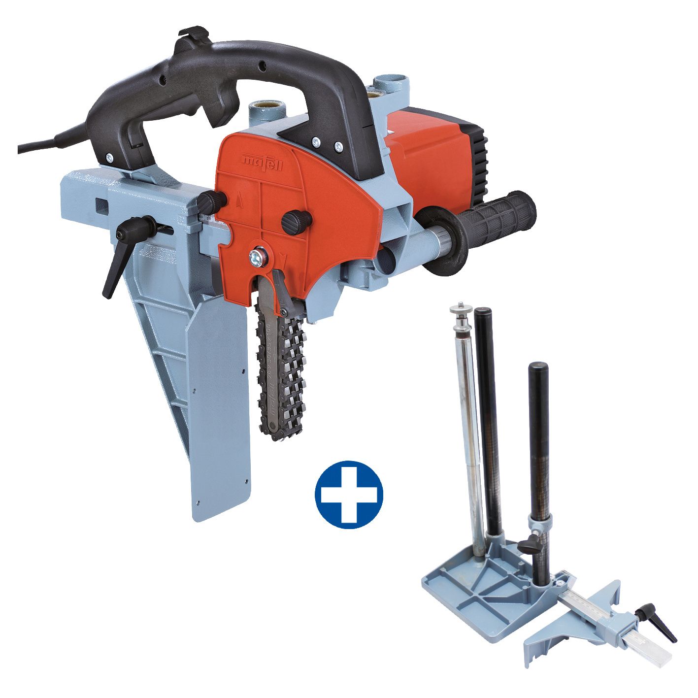 Mafell LS103Ec Kettenstemmer mit Garnitur 28x40x150 inkl. Führungsgestell FG 150 (DEAL447)