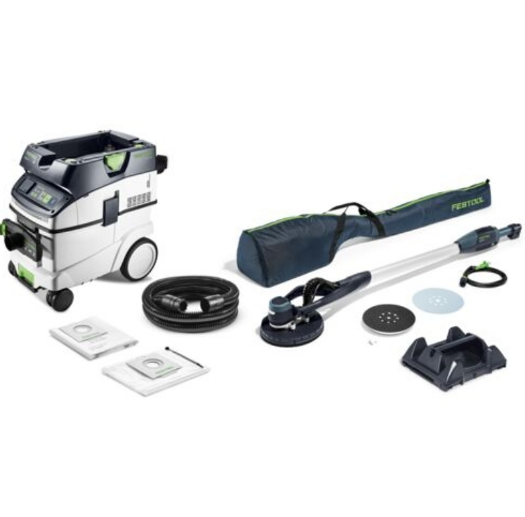 Festool Langhalsschleifer- und Sauger-Set  PLANEX LHS-E 225/CTM 36-Set