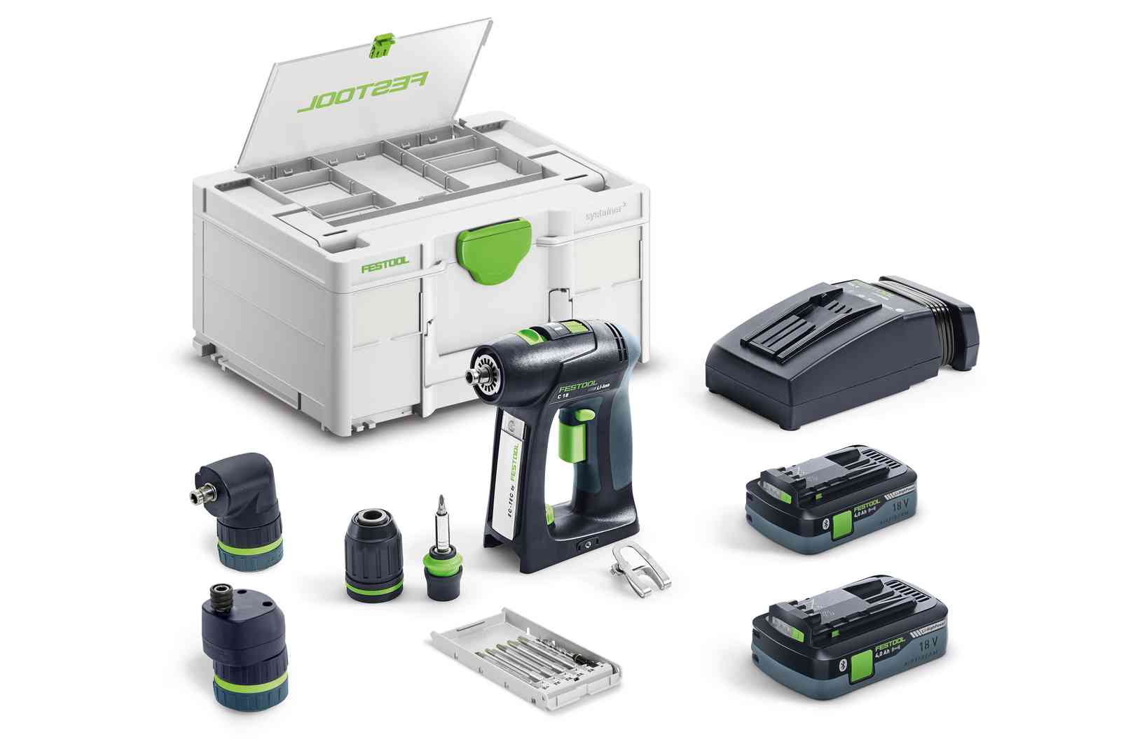 Festool Akku-Bohrschrauber C 18 HPC 4,0 I-Set Festool Akku-Bohrschrauber C 18 HPC 4,0 I-Set