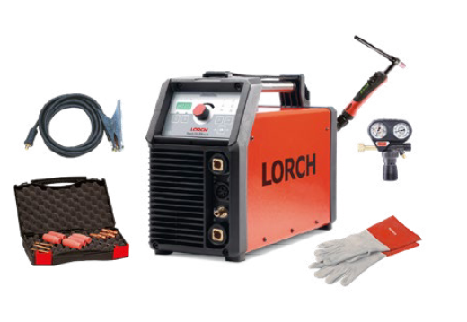 Lorch HandyTIG 200 AC/DC für die Werkstatt mit Powermaster-Brenner Lorch HandyTIG 200 AC/DC für die Werkstatt mit Powermaster-Brenner