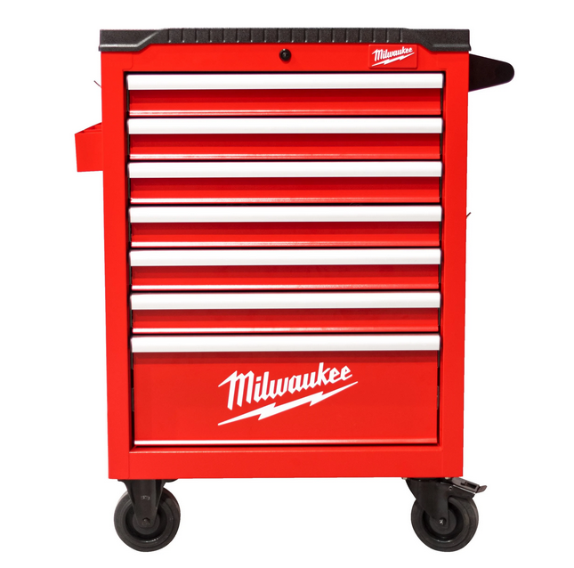 Milwaukee TOOLGUARD Werkstattwagen 69 cm / 27" mit 7 Schubladen Milwaukee TOOLGUARD Werkstattwagen 69 cm / 27" mit 7 Schubladen