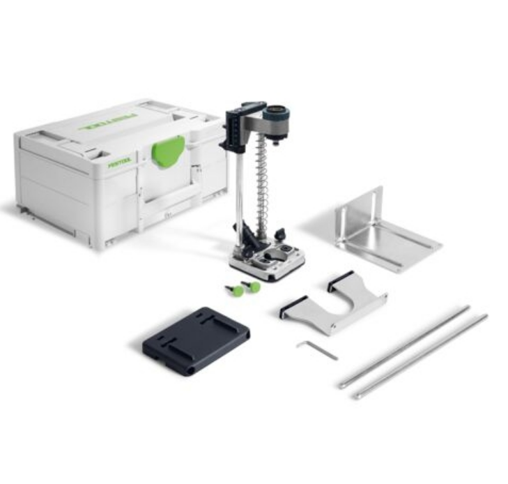 Festool Mobiler Bohrvorsatz MB 40-Set Lochreihenfunktion für Bohrungen im 32er-System