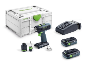 Festool Akku-Bohrschrauber T 18+3 TBX 4,0 I-Plus