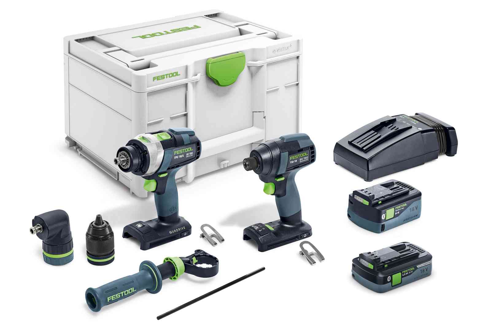 Festool Schrauber- und Bohrer-Set TID 18 5,0/4,0-Set Festool Schrauber- und Bohrer-Set TID 18 5,0/4,0-Set