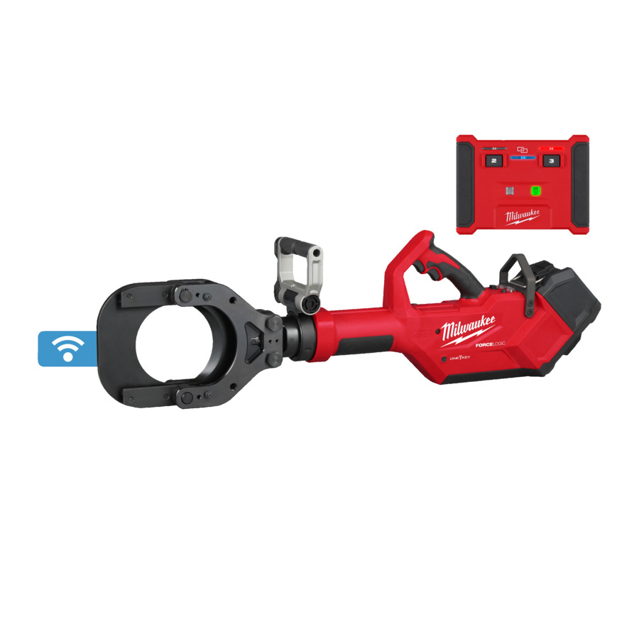 Milwaukee Force Logic 125mm Hydr. Akku-Sicherheits-Kabelschneider inkl. Fernbedienung
