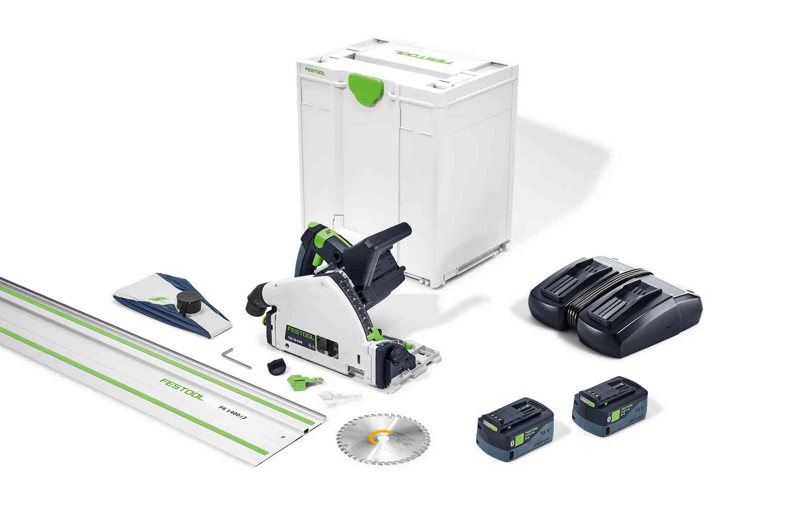 Festool  Akku-Tauchsäge TSC 55 5,0 KEBI-Plus/XL-FS