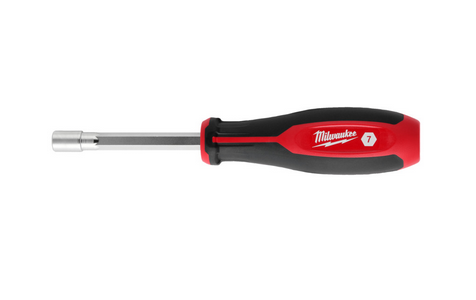 Milwaukee Steckschlüssel Griff und Durchgangsloch SW 7 mm / M4