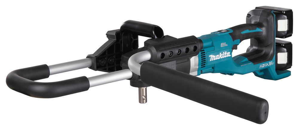 Akku-Erdbohrer 2x18V (ohne Ladegerät und Akkus) Leerlaufdrehzahl 0 - 1.400 min?¹, Drehmoment weich