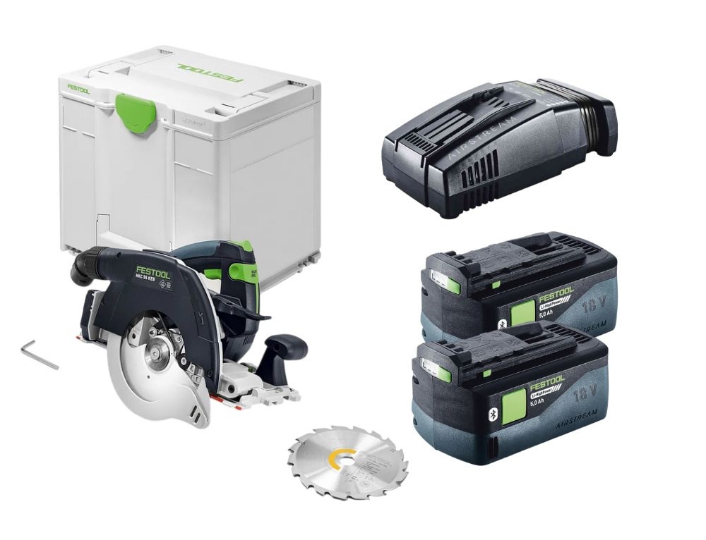 Festool Akku-Handkreissäge HKC 55 5,0 KEB-SET