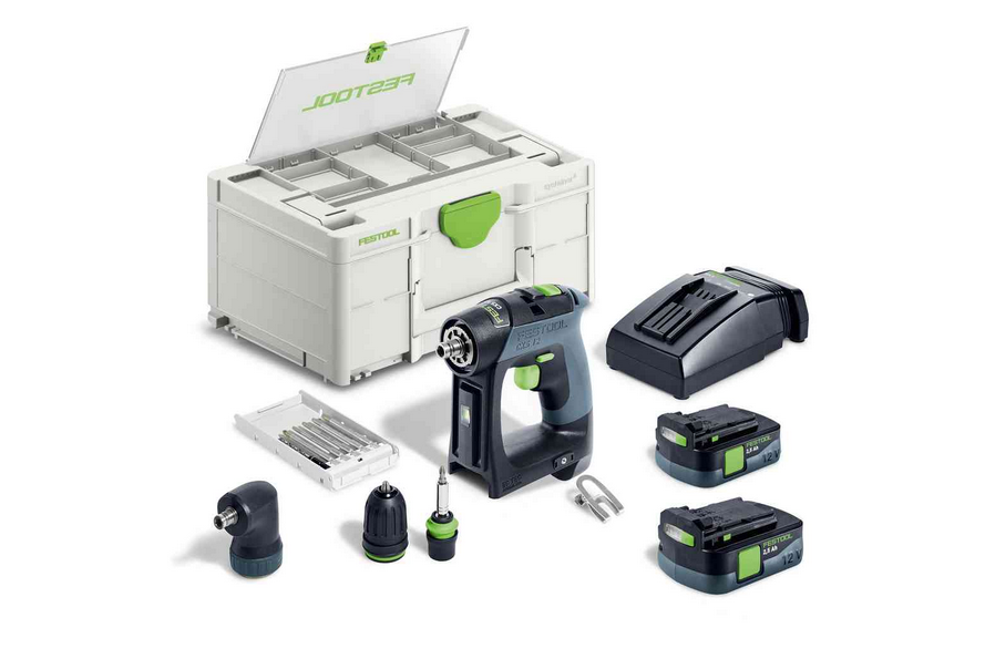 Festool Akku-Bohrschrauber CXS 12 2,5-Set Festool Akku-Bohrschrauber CXS 12 2,5-Set