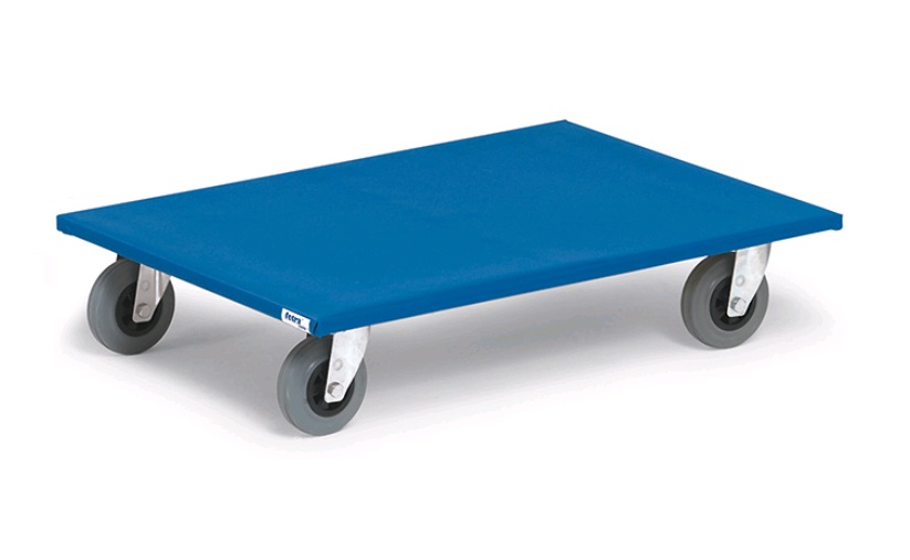 Fetra Möbelroller mit Vollgummibereifung und einer Ladefläche von 800 x 600mm 2358