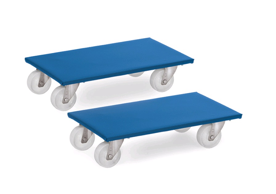 Fetra Möbelroller mit Polyamidbereifung und einer Ladefläche von 600 x 350mm 2352