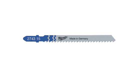 Milwaukee Stichsägeblatt Metall für Schnitte in Aluminium 75x 3 mm T127D