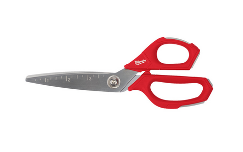 Milwaukee Arbeitsschere gerade 230mm Eisenkarbid-Schneiden für maximale Standzeit. Milwaukee Arbeitsschere gerade 230mm Eisenkarbid-Schneiden für maximale Standzeit.