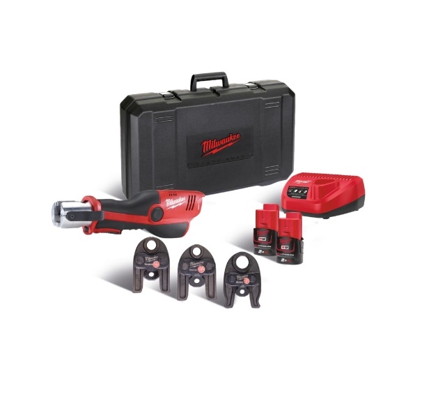Milwaukee M12HPT-202C TH-Set Akku-Presswerkzeug
