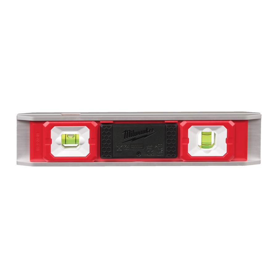 Milwaukee Wasserwaage Torpedo LED 23 cm lang magnetisch