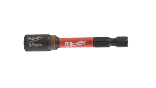 Milwaukee SHOCKWAVE Steckschlüssel 1/4" 5,5 x 65 mm, M3 magnetisch