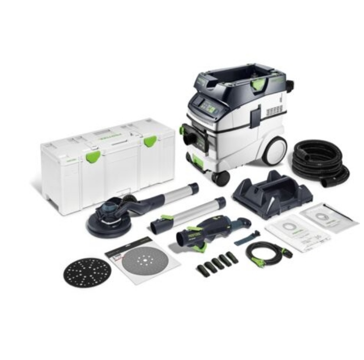 Festool Langhalsschleifer- und Sauger-Set Planex LHS 2 225 EQI/CTM 36-SET