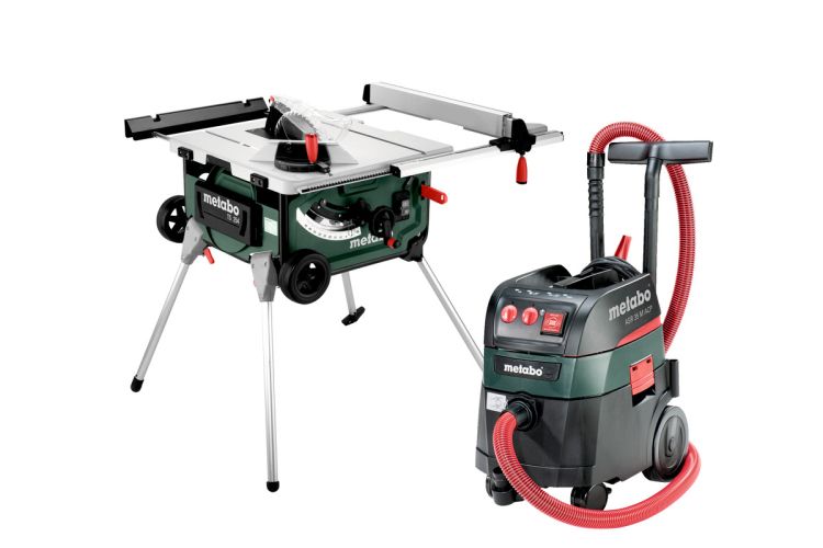 Metabo Tischkreissäge TS 254 + Allessauger ASR 35 M ACP Set (690889000); Karton