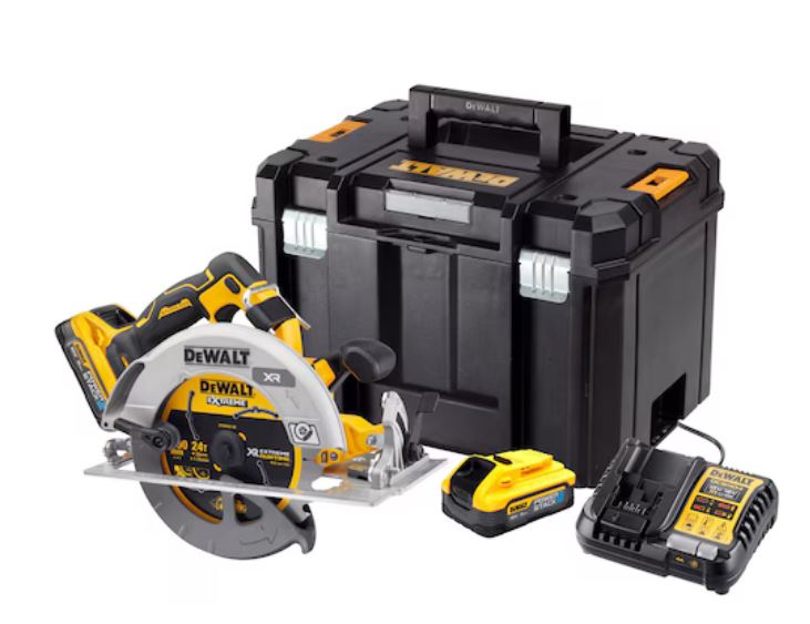 DeWalt DCS573H2T-QW Akku-Handkreisaege 18V/5Ah + DCS573H2T-QW