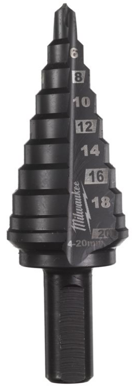 lkk5465431ihzuihijhkllkjl-jk MiIwaukee Cobalt Stufenbohrer 6 - 35 mm