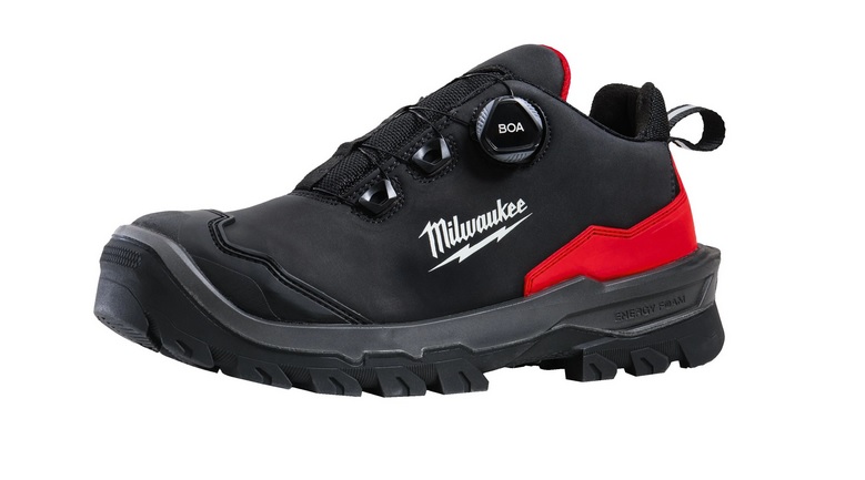 Milwaukee ARMOURTRED S3S Sicherheits-Halbschuh Mikrofaser, Schwarz
