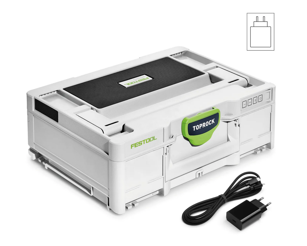 Festool Bluetooth® Lautsprecher TOPROCK SYS3 BT20 M 137 USB-C Festool Bluetooth® Lautsprecher TOPROCK SYS3 BT20 M 137 USB-C