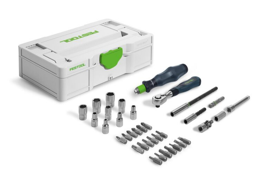 15moMPG1IELvNew Festool Ratschen-Set SYS3 S 76-1/4"-CE RA