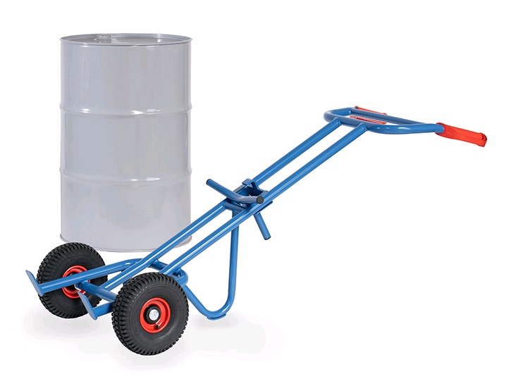 Fetra_Fetra_Fasskarre_mit_Luftbereifung_und_Stuetzbuegel_fuer_200_Liter_Faesser_1066 Fetra Fasskarre mit Luftbereifung und Stützbügel für 200 Liter Fässer 1066