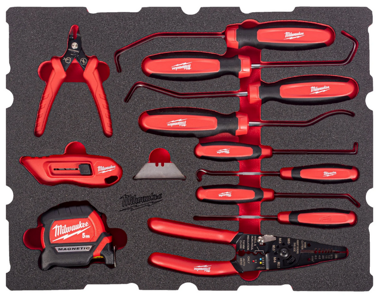 Milwaukee Ersatz-Einlage für Haken- und Anreißwerkzeuge PACKOUT Einlage