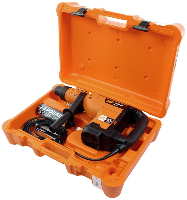 Spit 383 SVC SDS Max Kombihammer 1500W inkl. 1 Bohrer ø25mm + 1 Spitz-, + 1 Flachmeissel