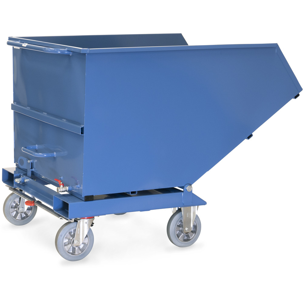 Fetra Muldenkipper 4704A mit ABLASSHAHN Kastenmaße 1.321 x 1044 x 735 mm Fetra Muldenkipper 4704A mit ABLASSHAHN Kastenmaße 1.321 x 1044 x 735 mm