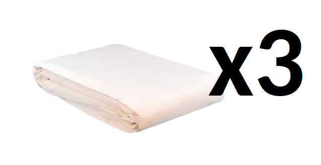 UnbenanntFr0eKVbwa9a6e W&P Wupsi Abdeckplane 6x8m  180 Gr./m², weiß (VE 3 STÜCK!)