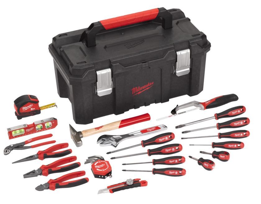 Milwauke Handwerkzeug Starter Set 30 TLG. Milwauke Handwerkzeug Starter Set 30 TLG.