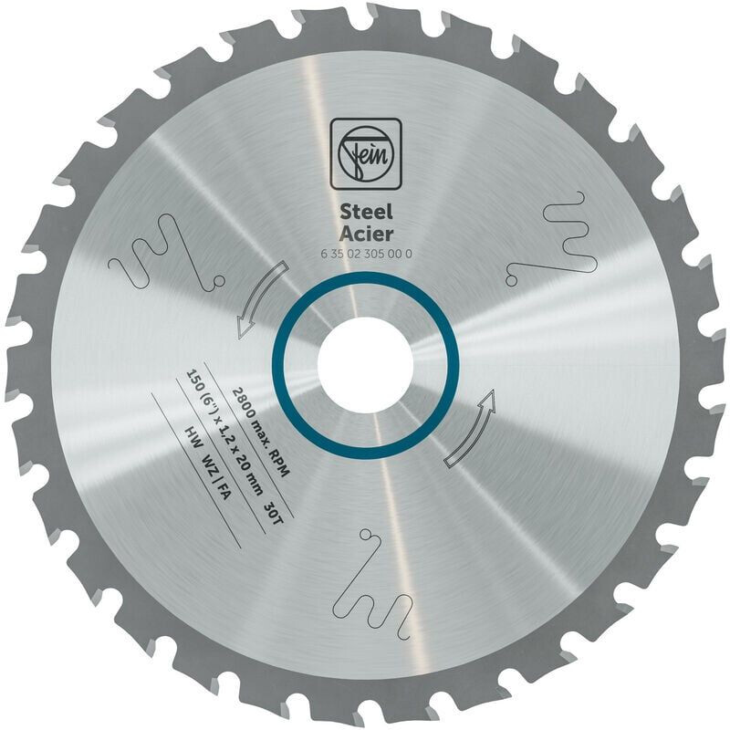 Fein Sägeblatt Stahl D=150mm; für AHKS 18-57